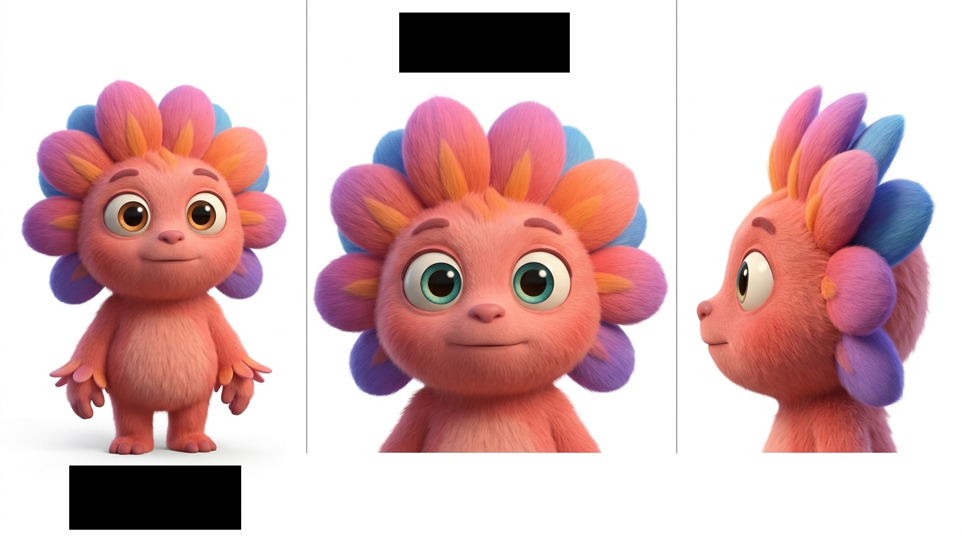 BLINKA — 3D animated character from the VADALEX children's series