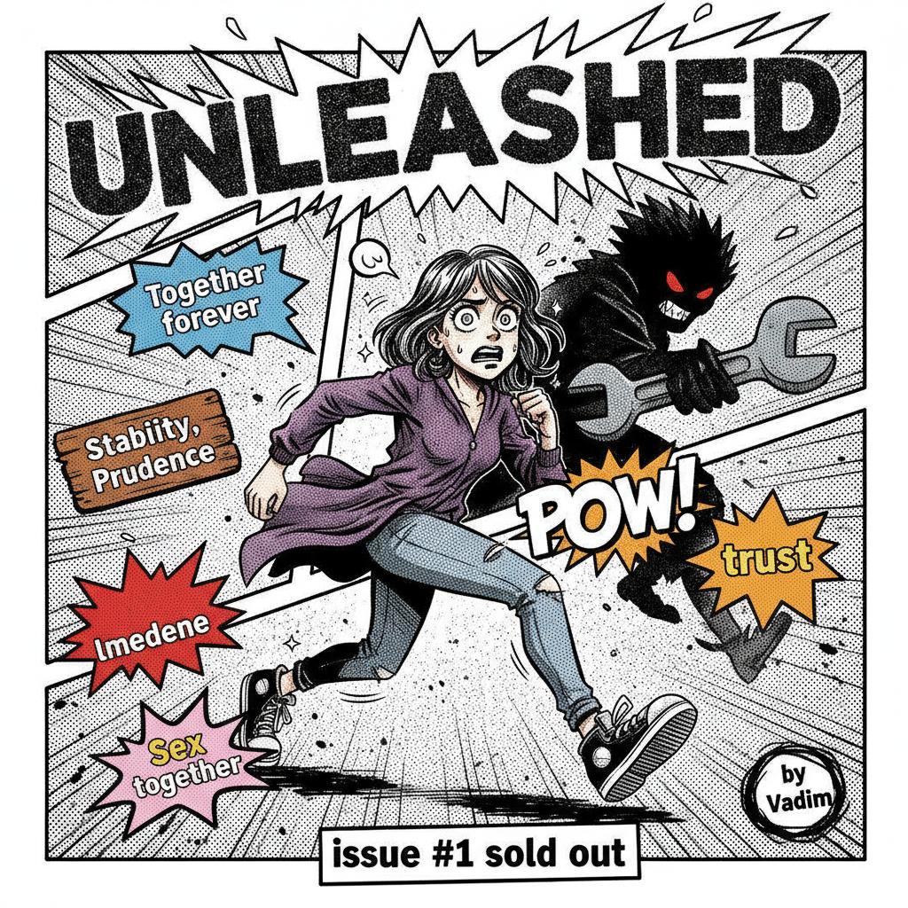 Comic style meme cover: Unleashed