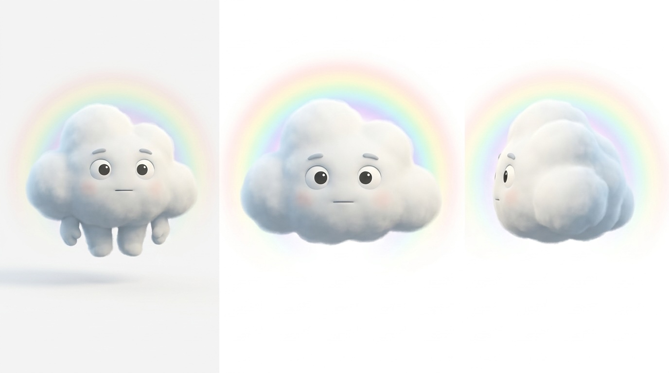 OBLI — 3D animated character from the VADALEX children's series